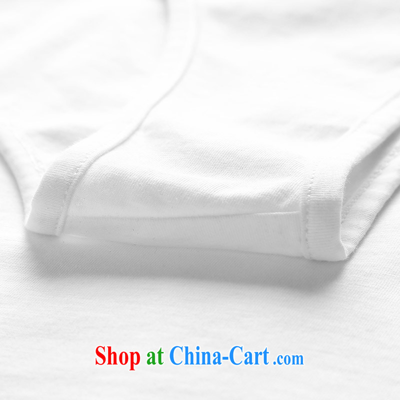 MsShe XL girls 2015 new summer thick MM stamp duty round-collar, generation, cotton vest T-shirts pre-sale 4441 white XL - pre-sale on 30 June to the Susan Carroll poetry. Chow (MSSHE), shopping on the Internet