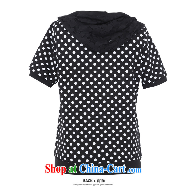 MsShe XL ladies' 2015 new summer wear thick MM campaign kit two kits 7 pants 4605 black and white dots 2 XL pictures, price, brand platters! Elections are good character, the national distribution, so why buy now enjoy more preferential! Health