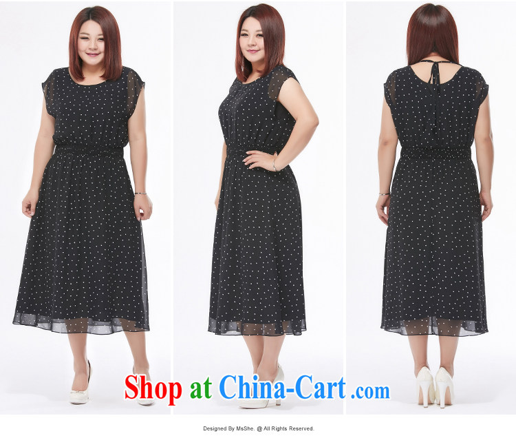 MSSHE XL girls 2015 new summer thick sister wave point stamp snow woven dresses pre-sale 4716 black and white dots 4 XL - pre-sale on 30 June to the pictures, price, brand platters! Elections are good character, the national distribution, so why buy now enjoy more preferential! Health