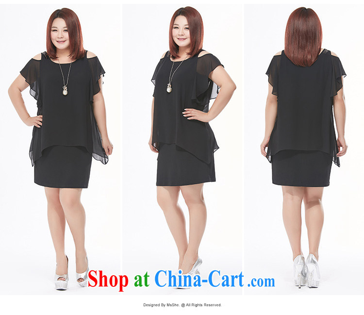 The MSSHE Code women 2015 new summer wear thick MM leave two Kits Series spelling skirts video thin pre-sale 4665 black 3 XL pre-sale on 30 June to the pictures, price, brand platters! Elections are good character, the national distribution, so why buy now enjoy more preferential! Health
