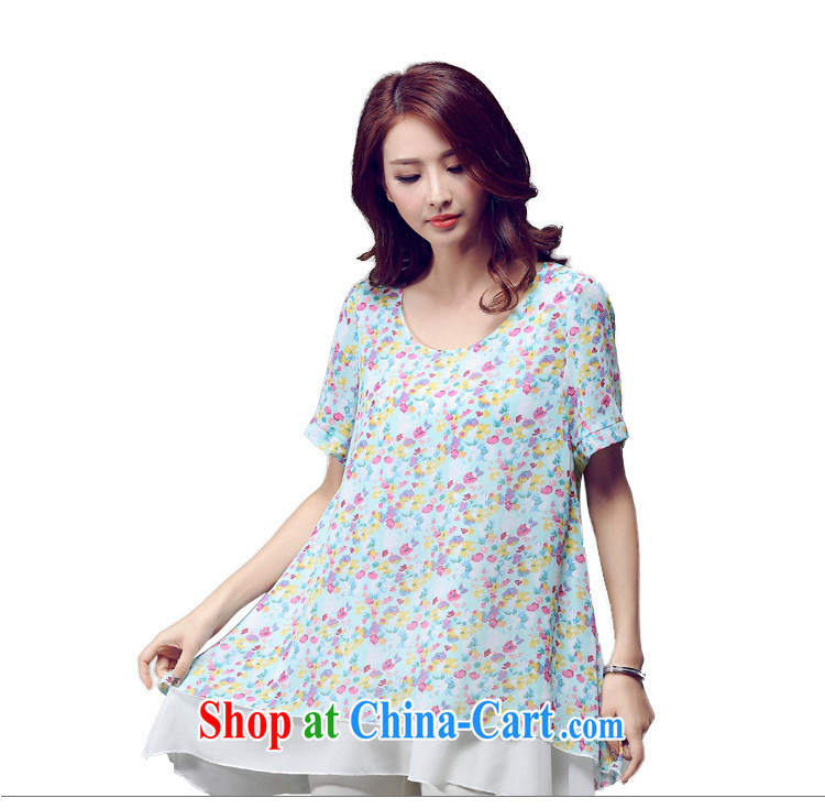 Magic of the larger female summer and indeed increase T-shirt T-shirt thick sister graphics thin fragile flower snow woven shirts 85,018 toner orange XXXXL pictures, price, brand platters! Elections are good character, the national distribution, so why buy now enjoy more preferential! Health