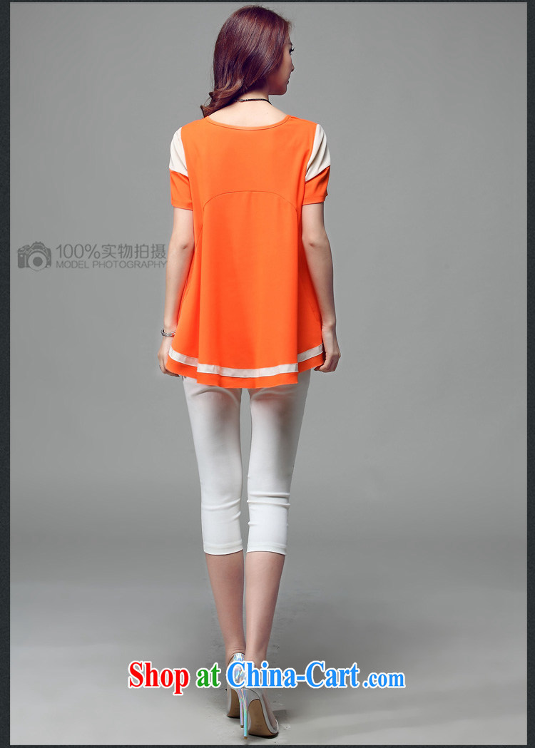 Magic of the larger female summer T shirts and indeed increase Korean sweet very casual graphics thin ice woven shirts shirt 85,023 black XXXL pictures, price, brand platters! Elections are good character, the national distribution, so why buy now enjoy more preferential! Health