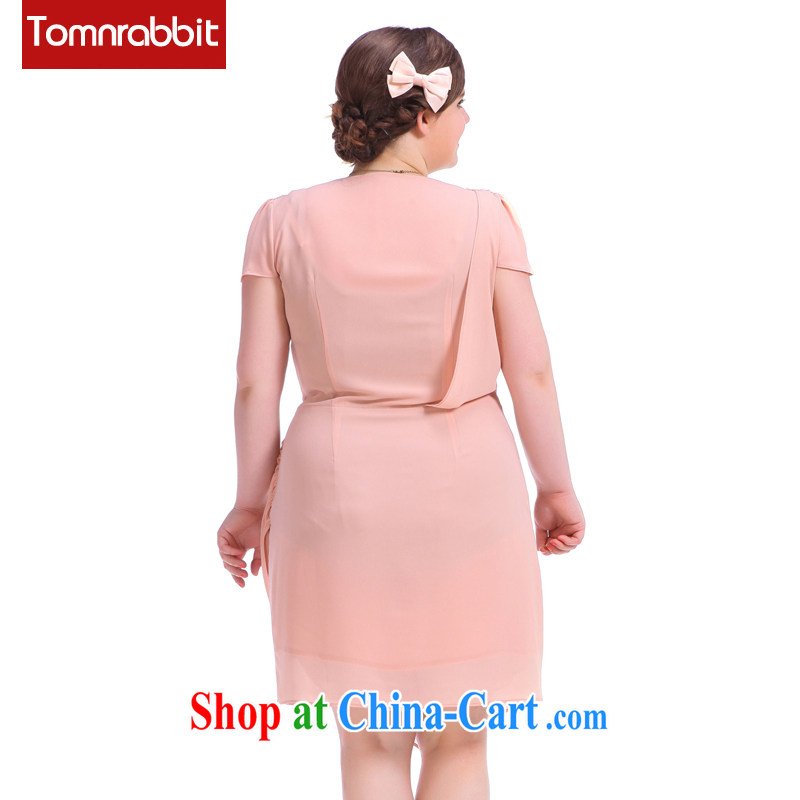 European high-end large, female summer mm thick graphics thin does not rule out the adoption V snow woven dresses picture color the code XL (pre-sale 30 days Shipment), Tomnrabbit, shopping on the Internet