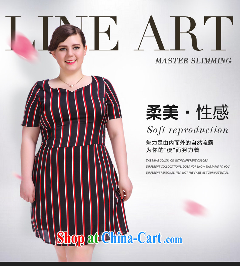 Summer 2015 new, larger female dresses and indeed increase vertical streaks tile graphics thin skirt picture color the code XL (pre-sale 30 day shipping) pictures, price, brand platters! Elections are good character, the national distribution, so why buy now enjoy more preferential! Health