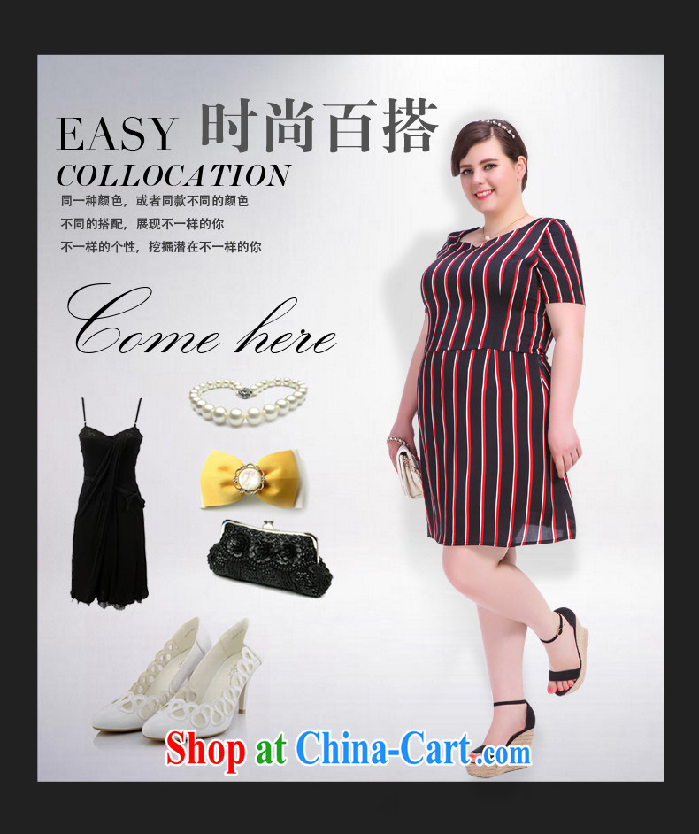 Summer 2015 new, larger female dresses and indeed increase vertical streaks tile graphics thin skirt picture color the code XL (pre-sale 30 day shipping) pictures, price, brand platters! Elections are good character, the national distribution, so why buy now enjoy more preferential! Health