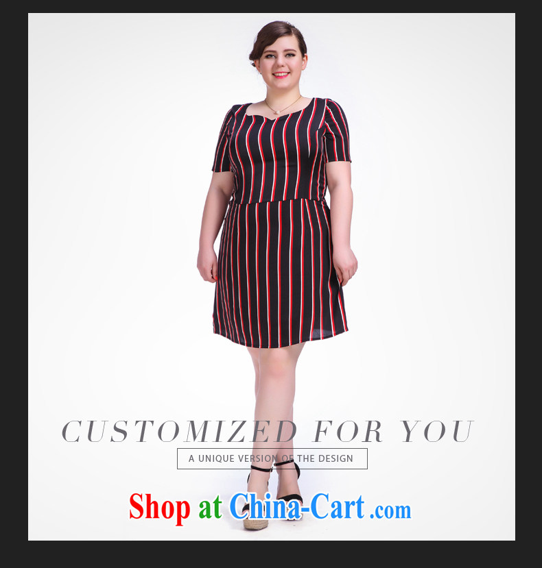 Summer 2015 new, larger female dresses and indeed increase vertical streaks tile graphics thin skirt picture color the code XL (pre-sale 30 day shipping) pictures, price, brand platters! Elections are good character, the national distribution, so why buy now enjoy more preferential! Health