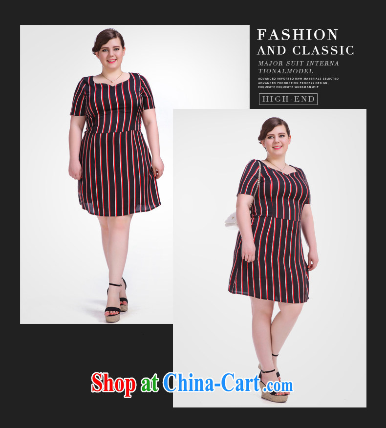 Summer 2015 new, larger female dresses and indeed increase vertical streaks tile graphics thin skirt picture color the code XL (pre-sale 30 day shipping) pictures, price, brand platters! Elections are good character, the national distribution, so why buy now enjoy more preferential! Health