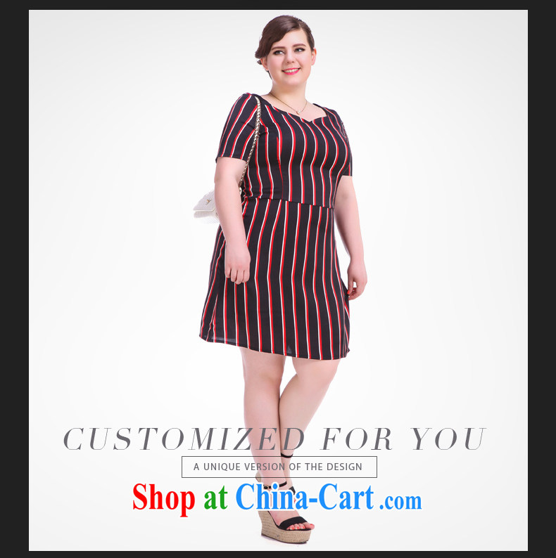 Summer 2015 new, larger female dresses and indeed increase vertical streaks tile graphics thin skirt picture color the code XL (pre-sale 30 day shipping) pictures, price, brand platters! Elections are good character, the national distribution, so why buy now enjoy more preferential! Health