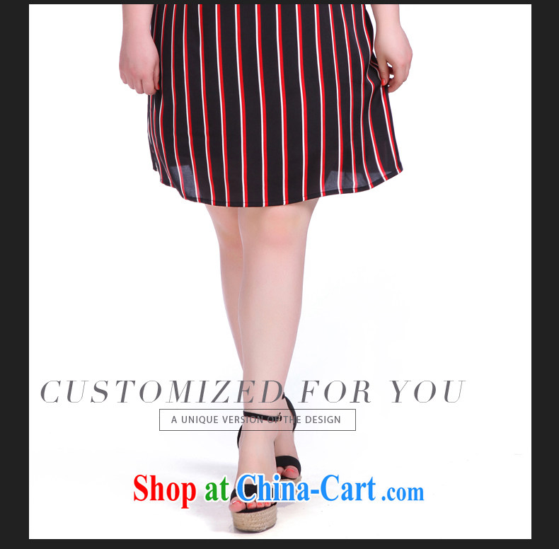 Summer 2015 new, larger female dresses and indeed increase vertical streaks tile graphics thin skirt picture color the code XL (pre-sale 30 day shipping) pictures, price, brand platters! Elections are good character, the national distribution, so why buy now enjoy more preferential! Health