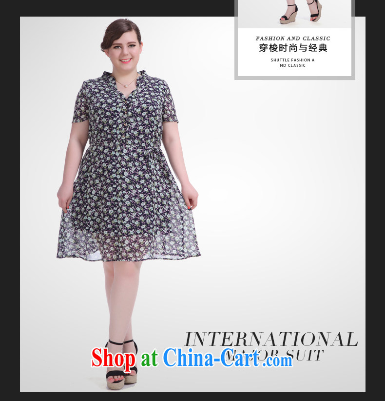 2015 summer new thick sister graphics thin ice woven floral larger female small, for Dress picture color larger XL (pre-sale June 12 Shipment) pictures, price, brand platters! Elections are good character, the national distribution, so why buy now enjoy more preferential! Health