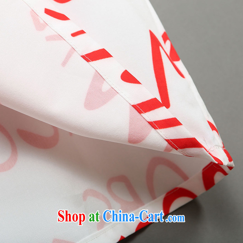 1000 field and the United States The United States and Europe and stylish and is indeed increasing, female loose stamp snow woven shirts, summer new two-piece picture color 3XL 145 - 165 jack, 1000 field and the United States, and, shopping on the Internet
