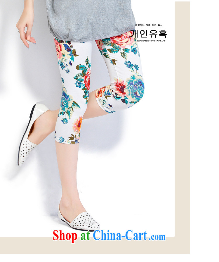 o Ya-ting 2015 New, and indeed increase, female summer thick mm video thin solid 7 pants, high stretch pants white stamp pants 3XL pictures, price, brand platters! Elections are good character, the national distribution, so why buy now enjoy more preferential! Health