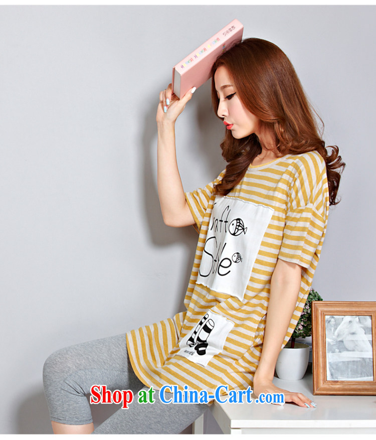 o Ya-ting 2015 New, and indeed increase, female fat mm video thin cotton short-sleeved sport shirt T female yellow King are Code recommends that you 100 - 180 Jack pictures, price, brand platters! Elections are good character, the national distribution, so why buy now enjoy more preferential! Health