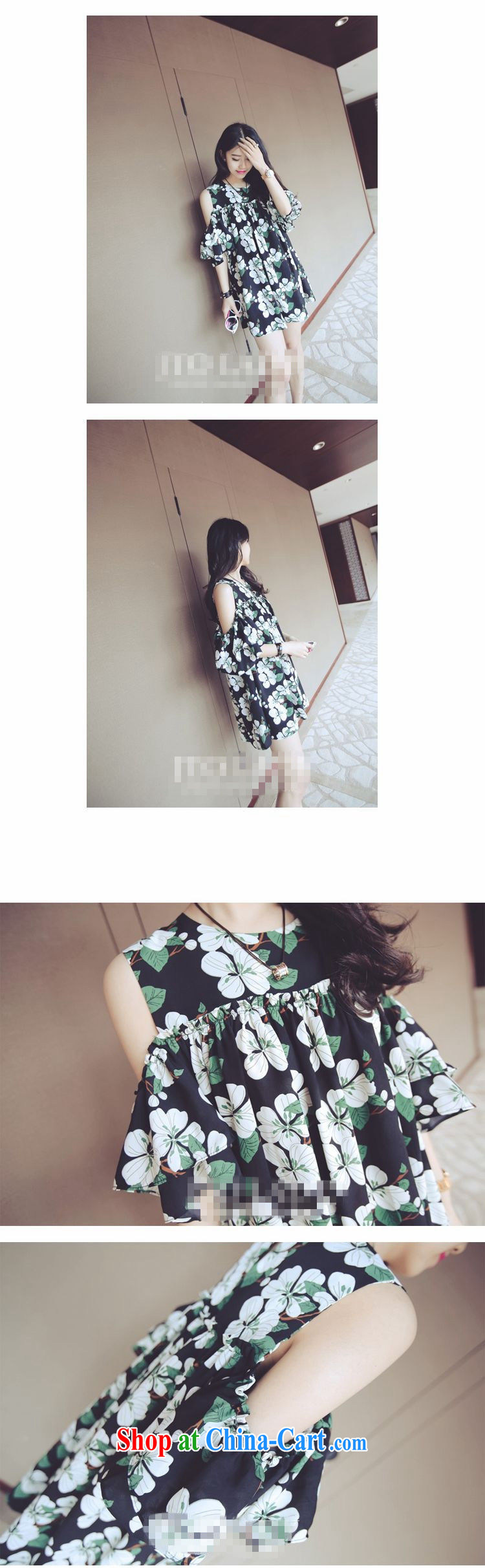 Flexible early 2015 summer edition won the Code women mm thick graphics thin the waist 200 Jack floral terrace shoulder cuff dress black XL pictures, price, brand platters! Elections are good character, the national distribution, so why buy now enjoy more preferential! Health
