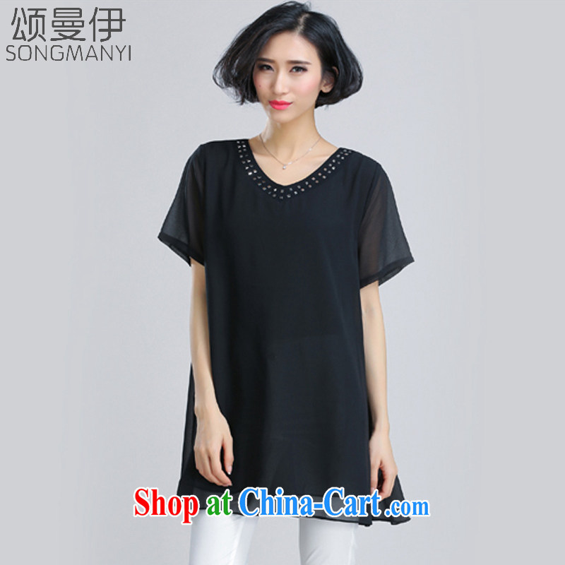 Chung, the only 2015 women mm thick loose King code 200 Jack snow woven dresses 6096 black XXXXL