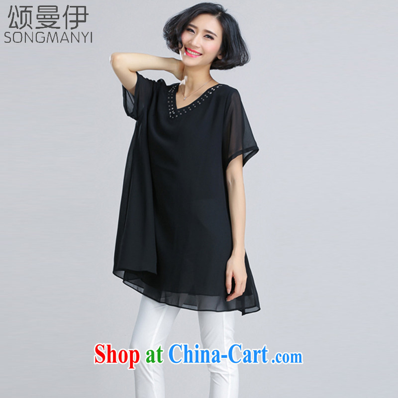 Chung, the only 2015 women mm thick loose King code 200 Jack snow-woven dresses 6096 black XXXXL, of Manchester, and, shopping on the Internet