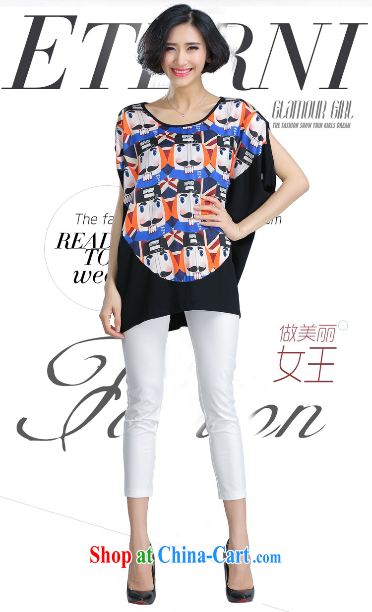Also, the 2015 summer new women with thick MM card Satin stamp graphics thin short-sleeved shirt T women 6082 picture color A XXXXL, pictures, price, brand platters! Elections are good character, the national distribution, so why buy now enjoy more preferential! Health