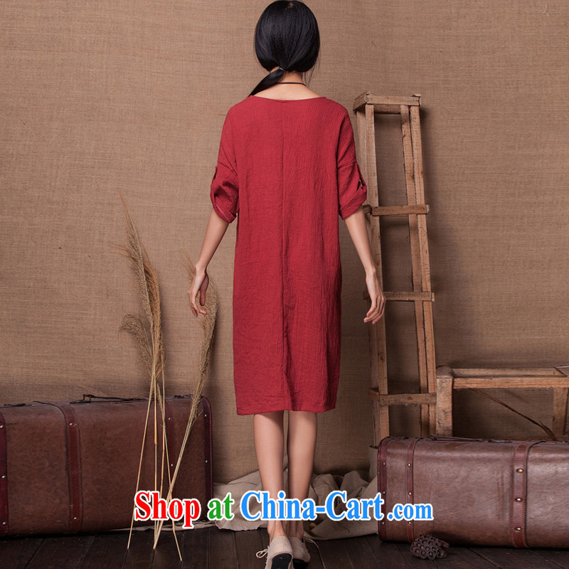 ZN Yau Ma Tei cotton Dress Shirt 618 urged the new single snap loose soft simple sum girl, temperament style volume long-sleeved handsome, large, blouses wine red, code, ZN, shopping on the Internet