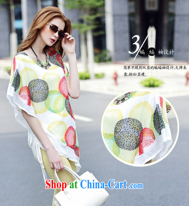 Morning would be 2015 summer new Europe and indeed the XL female loose the shoulder bat sleeves T-shirt on 100 mm ground graphics thin knocked color stamp T shirt red 4XL pictures, price, brand platters! Elections are good character, the national distribution, so why buy now enjoy more preferential! Health