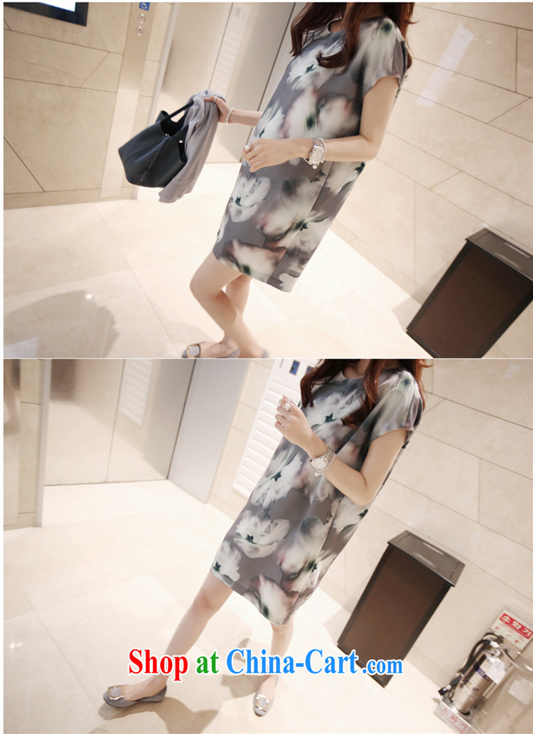 Energy-chul 2015 new women summer Korea Polytechnic leisure the Code women loose video thin ink stamp flowers dress picture color XXXL pictures, price, brand platters! Elections are good character, the national distribution, so why buy now enjoy more preferential! Health