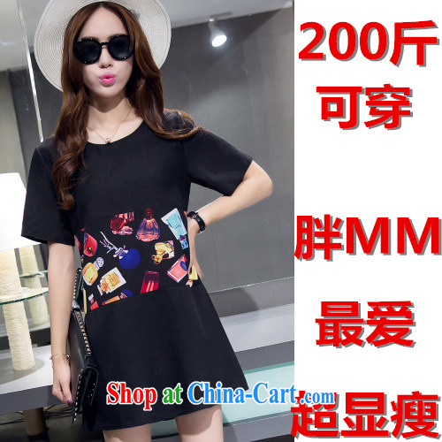 The honey , 2015 mm thick summer Korean stitching solid skirt thick sister and indeed dresses 200 Jack dresses black XXXXL pictures, price, brand platters! Elections are good character, the national distribution, so why buy now enjoy more preferential! Health