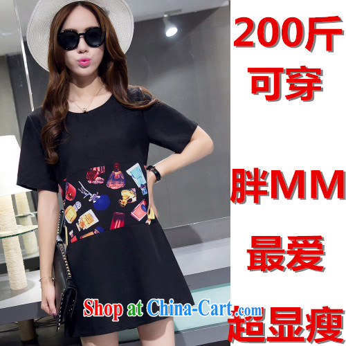 Energy-chul 2015 mm thick summer Korean stitching solid skirt thick sister and indeed dresses 200 Jack dresses black XXXL pictures, price, brand platters! Elections are good character, the national distribution, so why buy now enjoy more preferential! Health