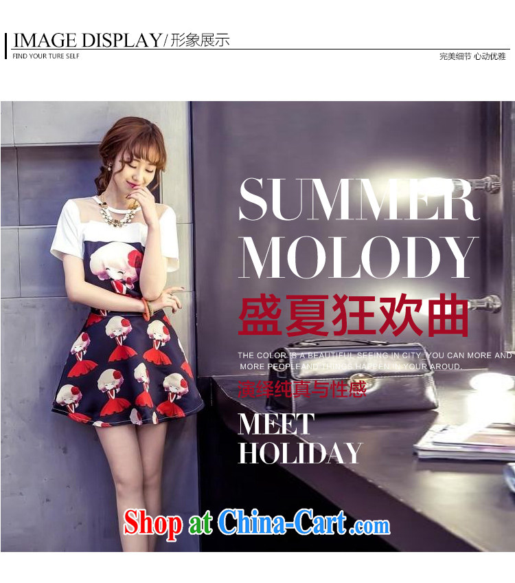First and foremost as the sun is indeed Korean version Two-piece larger female summer new stylish thick mm video thin stamp T shirt T-shirt + body skirt 7274 #2 XL 135 - 145 Jack left and right pictures, price, brand platters! Elections are good character, the national distribution, so why buy now enjoy more preferential! Health