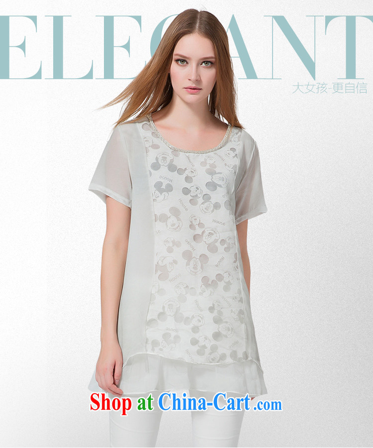 EKDI/clothing and express the Code women 2015 summer new cartoon m the root yarn snow woven stitching graphics thin T shirt gray 3 XL pictures, price, brand platters! Elections are good character, the national distribution, so why buy now enjoy more preferential! Health