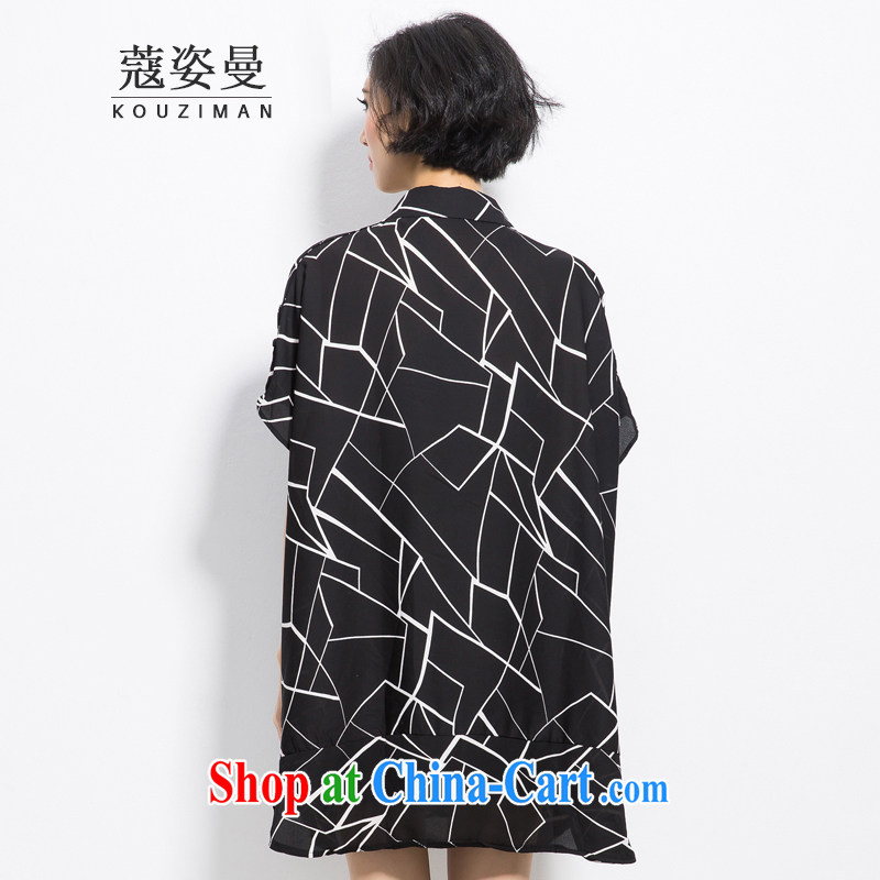 Curtis colorful Cayman 2015 summer new women shirt 100 on board the high fashion ladies X 2255 3XL, Kou colorful Cayman (KOUZIMAN), and, on-line shopping