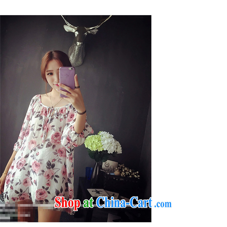 The sea 2015 summer new, thick MM large code female snow woven shirts, long, stamp duty and indeed more relaxed graphics thin dress 9052 black large code XL pictures, price, brand platters! Elections are good character, the national distribution, so why buy now enjoy more preferential! Health