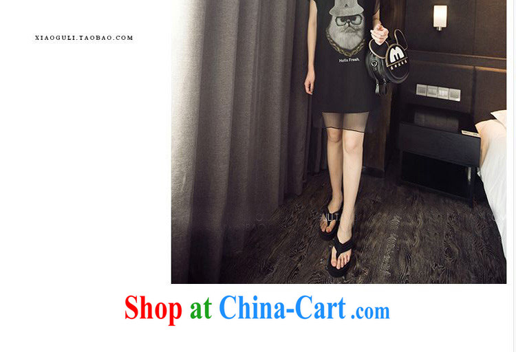 Park, building 2015 the code female summer 200 Jack mm thick owl yarn stitching graphics thin false Two-piece short sleeve dress 9330 black XXXXL pictures, price, brand platters! Elections are good character, the national distribution, so why buy now enjoy more preferential! Health