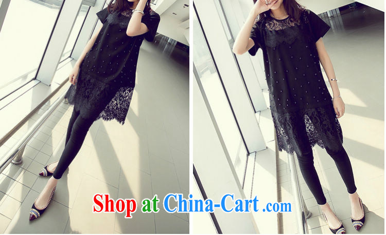 The sum 2015 ladies large, lace stitching graphics thin stylish dresses 200 jack to wear long black XXXL pictures, price, brand platters! Elections are good character, the national distribution, so why buy now enjoy more preferential! Health