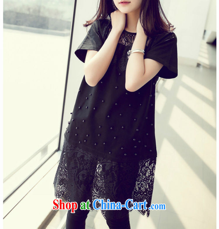 The sum 2015 ladies large, lace stitching graphics thin stylish dresses 200 jack to wear long black XXXL pictures, price, brand platters! Elections are good character, the national distribution, so why buy now enjoy more preferential! Health