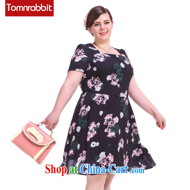 European high-end large, female 2015 mm thick summer New Party for stamp duty short-sleeved dresses picture color the code XXXXXL (pre-sale 30 days Shipment), Tomnrabbit, shopping on the Internet