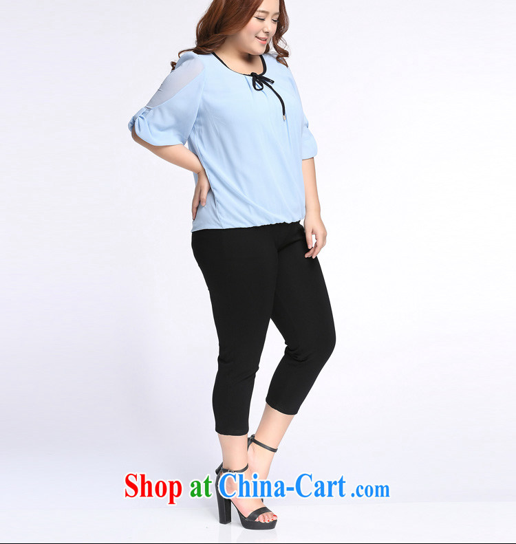 The Erez mark XL girls summer wear new, short-sleeved snow woven shirts fat people dress loose video thin T-shirt 11 blue XXXL (recommendations of chest 126 cm left and right) pictures, price, brand platters! Elections are good character, the national distribution, so why buy now enjoy more preferential! Health