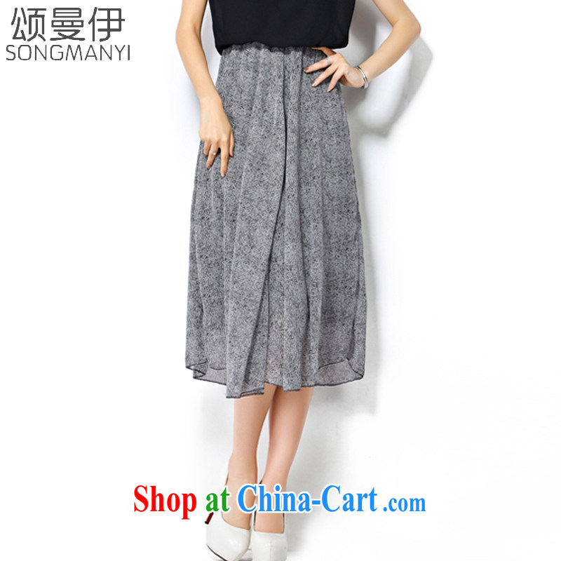 Also, the 2015 summer new sleeveless ice woven stitching long skirt the Western dresses 8057 black XXXXL, of Manchester, and, shopping on the Internet