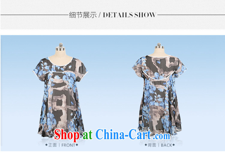 Morning would be the fat increase, female 2015 Korean female decoration, graphics thin sweet lady stamp short-sleeved snow woven dresses thick sister skirt suit 3 XL pictures, price, brand platters! Elections are good character, the national distribution, so why buy now enjoy more preferential! Health