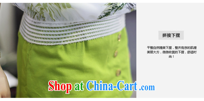 A woman Korean Beauty two-piece short sleeve woven snow stamp women dress set #N 521 green T-shirt green shorts S pictures, price, brand platters! Elections are good character, the national distribution, so why buy now enjoy more preferential! Health