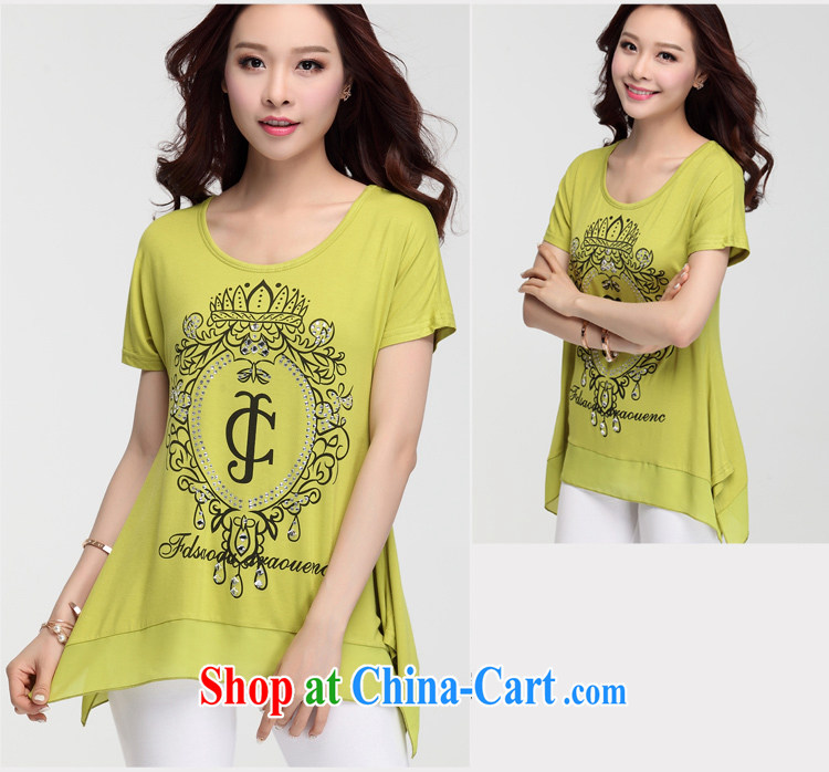 First and foremost, Feng-ling 2015 summer new, larger female short-sleeved T pension 681 white 3XL pictures, price, brand platters! Elections are good character, the national distribution, so why buy now enjoy more preferential! Health