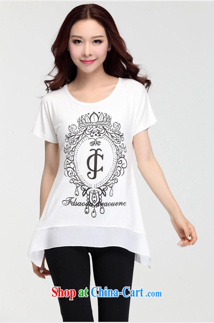 First and foremost, Feng-ling 2015 summer new, larger female short-sleeved T pension 681 white 3XL pictures, price, brand platters! Elections are good character, the national distribution, so why buy now enjoy more preferential! Health