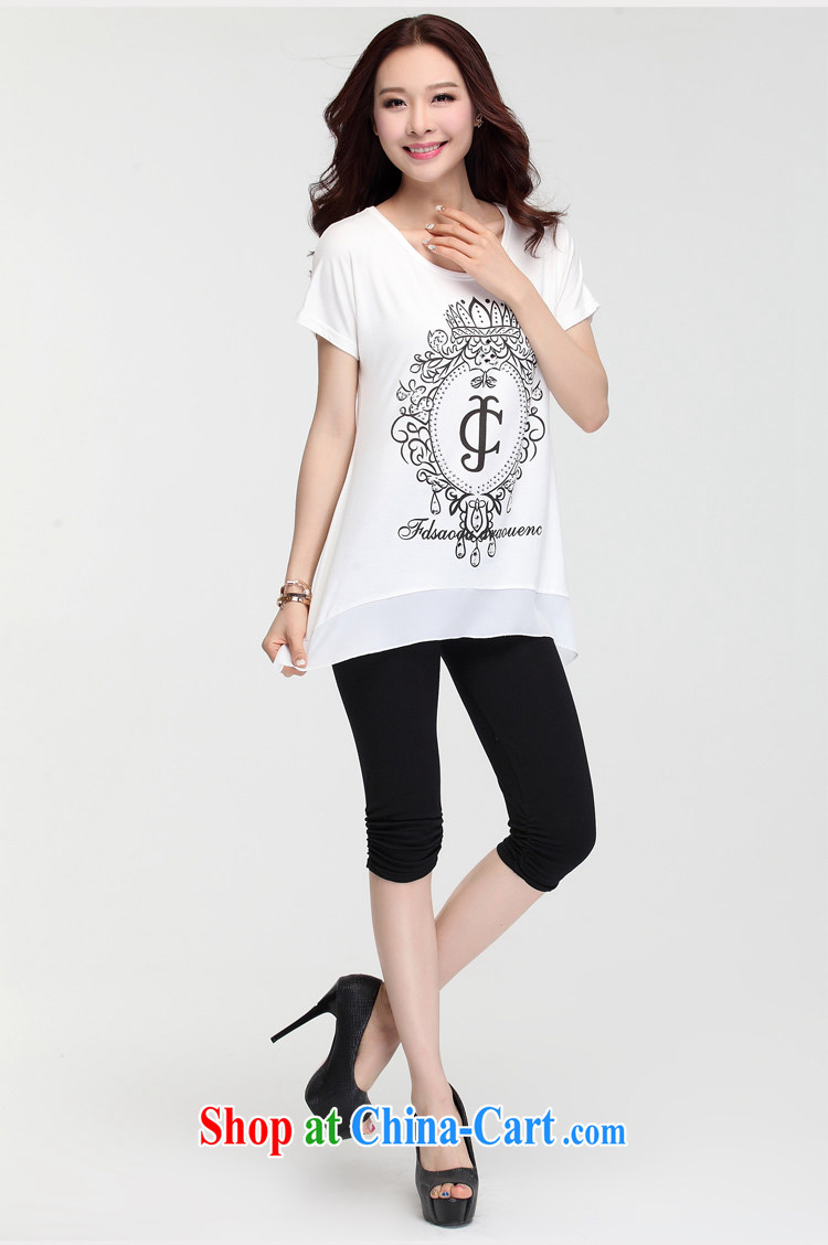 First and foremost, Feng-ling 2015 summer new, larger female short-sleeved T pension 681 white 3XL pictures, price, brand platters! Elections are good character, the national distribution, so why buy now enjoy more preferential! Health