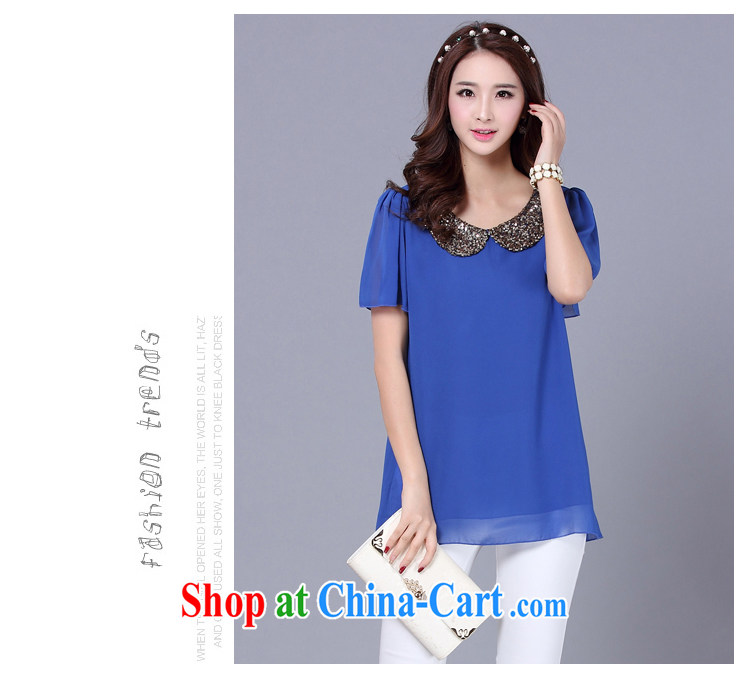 Morning would be 2015 mm thick summer wear new and indeed increase, female Korean loose video thin casual doll collar, horn cuff snow woven shirts T shirts women T-shirt red-orange L pictures, price, brand platters! Elections are good character, the national distribution, so why buy now enjoy more preferential! Health