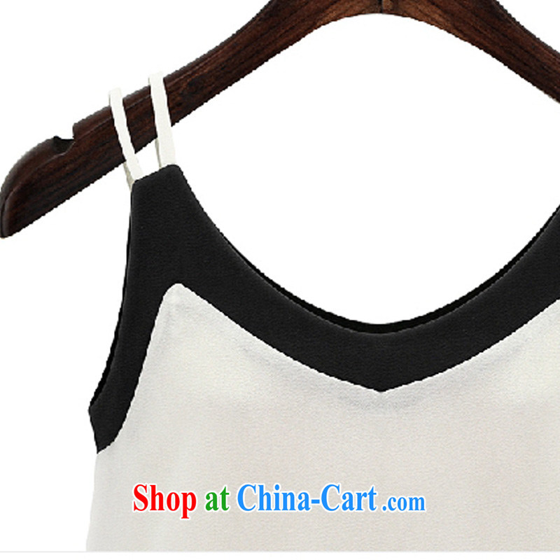 o Ya-ting 2015 New, and indeed increase, female summer thick mm video thin black Fontainebleau shoulder strap with leave of two garment white 5XL recommends that you 175 - 200 jack, O Ya-ting (aoyating), online shopping