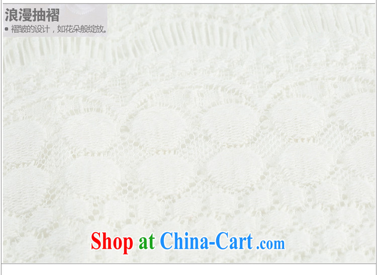 Huan Zhu Ge Ge Ge 2015 and indeed increase, female summer new thick mm loose video thin solid-colored lace short-sleeved T T-shirt women T-shirt N 819 white 3XL pictures, price, brand platters! Elections are good character, the national distribution, so why buy now enjoy more preferential! Health