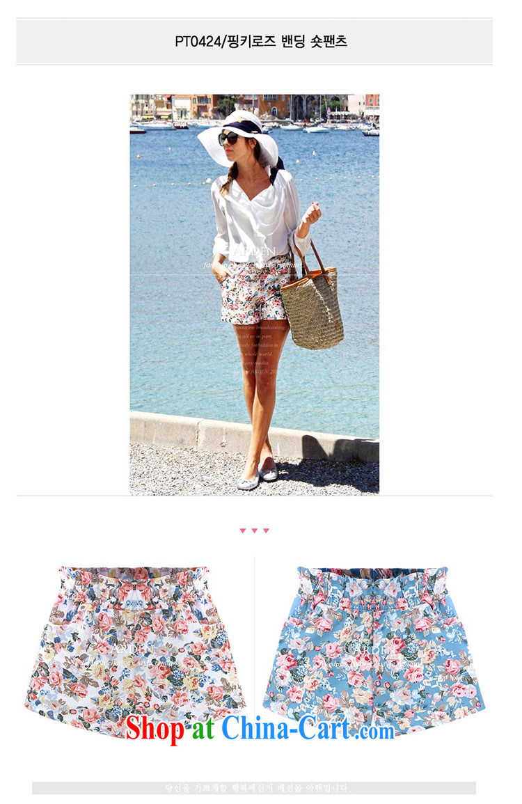 Colorful nickname Julia new, larger female shorts thick mm summer stamp 3 short hot pants 200 Jack leisure XL elastic short pants white XXXXL pictures, price, brand platters! Elections are good character, the national distribution, so why buy now enjoy more preferential! Health