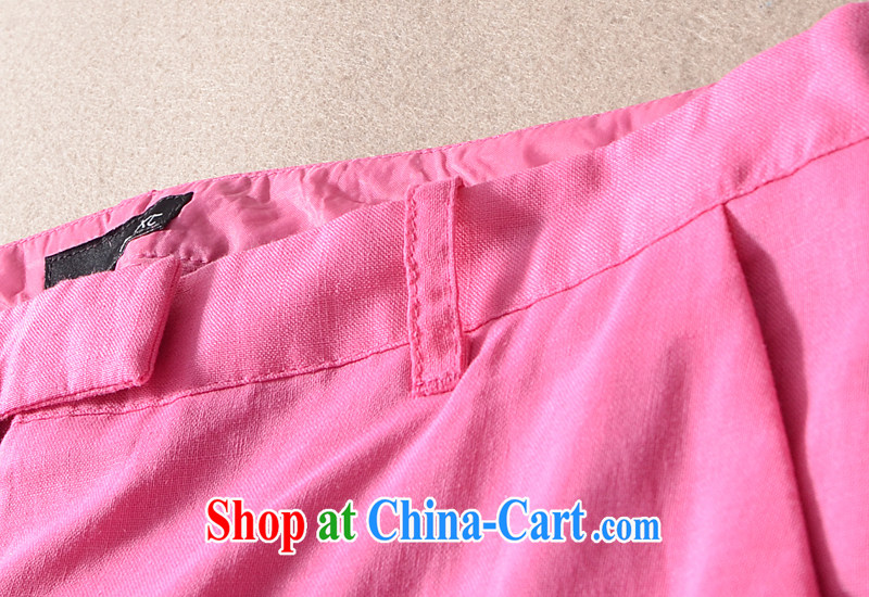 2015 mm thick summer large foreign trade, female original single 7 European pants castor pants linen pants King code 7M3 orange 16 pictures, price, brand platters! Elections are good character, the national distribution, so why buy now enjoy more preferential! Health