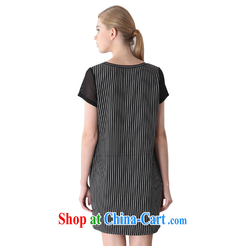 The Constitution is the female 2015 summer new emphasis on cultivating mm video thin stamp dresses 2856 white 88/XL, constitution, QIAN AI), shopping on the Internet