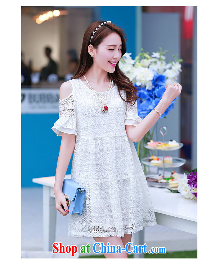Good flower 2015 thick sister and indeed increase, female Spring Summer mm thick Korean video thin lace snow-woven dresses 9209 #blue 2 XL 125 - 135 Jack left and right pictures, price, brand platters! Elections are good character, the national distribution, so why buy now enjoy more preferential! Health