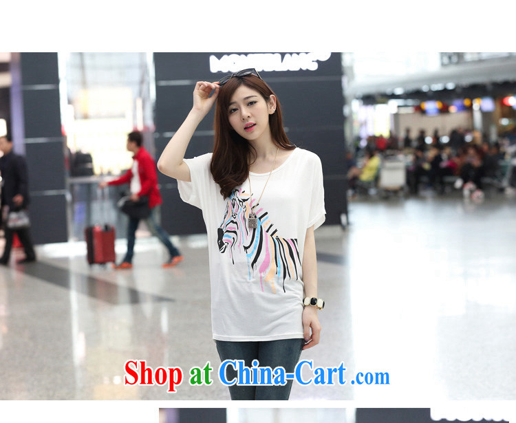 The EITAI code female summer is indeed the more relaxed short-sleeved T-shirt girls thick sister summer graphics thin white are code pictures, price, brand platters! Elections are good character, the national distribution, so why buy now enjoy more preferential! Health