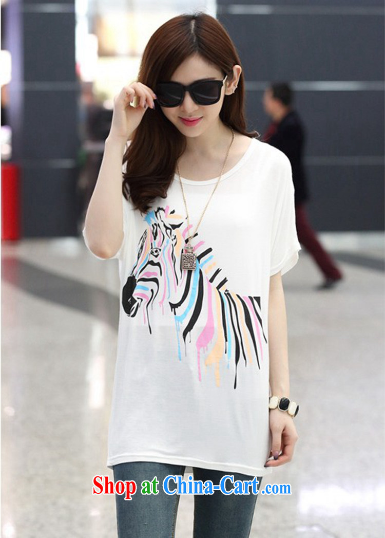 The EITAI code female summer is indeed the more relaxed short-sleeved T-shirt girls thick sister summer graphics thin white are code pictures, price, brand platters! Elections are good character, the national distribution, so why buy now enjoy more preferential! Health